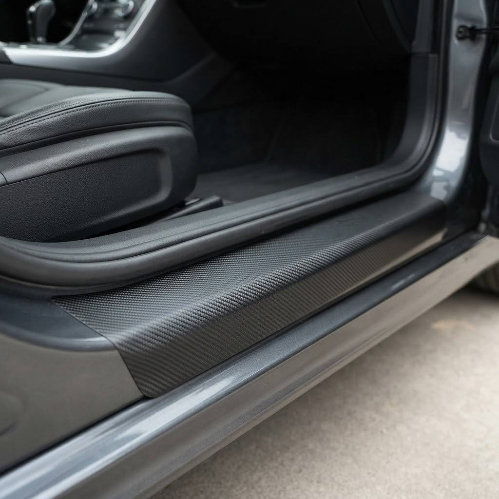 Carbon Fiber Door Sill Protectors