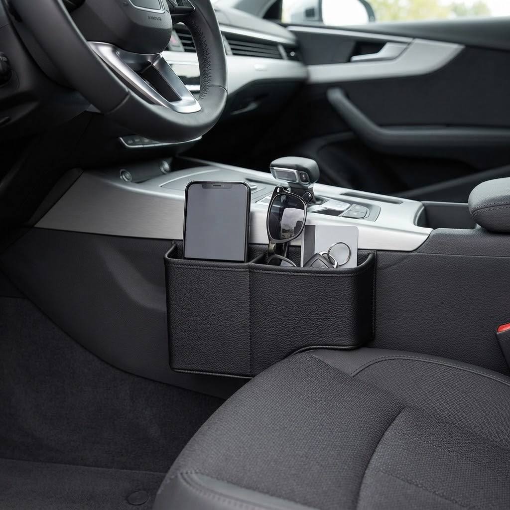 Car Console Side Pocket Organizer